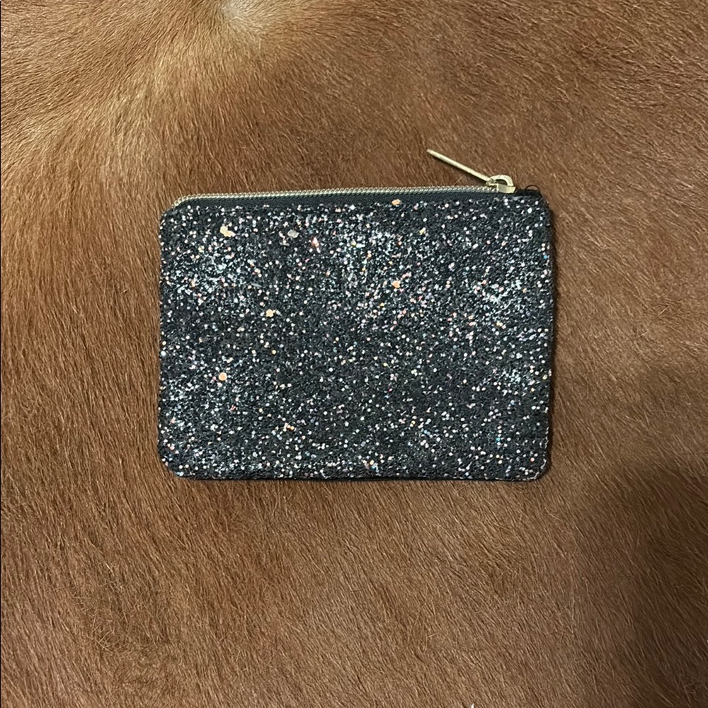 Glitter Black Women's Clutch